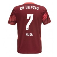 RB Leipzig Antonio Nusa #7 Udebanetrøje 2024-25 Kortærmet